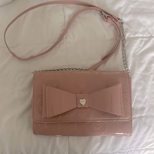 Betsey Johnson pink purse